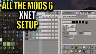 Ep79 XNet Setup - Minecraft All The Mods 6 Modpack