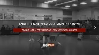 Enzo ANGLES vs Romain RUIZ (French League 2017)