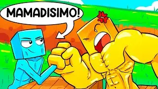 I tricked my friends by making myself look super ripped in Minecraft