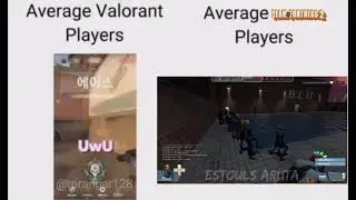 Average Valorant players vs Average TF2 players