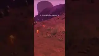 B Class Sentinel on a Purple planet.