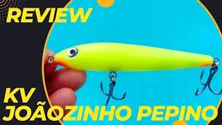 Joãozinho Pepino da KV. Mostrei como usar e depois MODIFIQUEI a isca para obter novos trabalhos.
