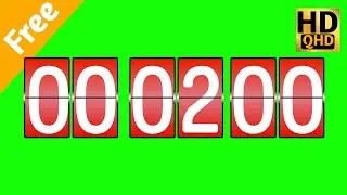 2 Minute Timer Green Screen ।। No Copyright 