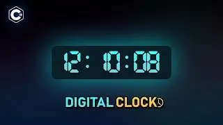 How To Create Digital Clock Using C# | WinForms