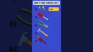 Tools in Turkish.
