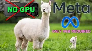 How to Run LLaMA Model on ANY PC (Any OS, NO GPU REQUIRED)