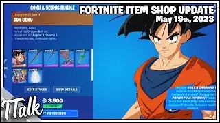 Fortnite Item Shop DRAGON BALL SHOP! [May 19th, 2023] (Fortnite Battle Royale)