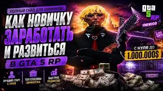💰 Как новичку быстро заработать и развиться в GTA 5 RP | Полный гайд 2026