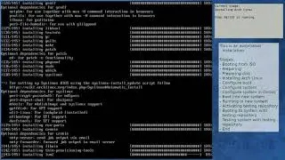 Arch Linux installation recording to kernel 5.8.0-arch1-2 (testing)