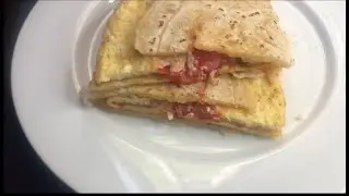 Easy egg sandwich breakfast ቀላል የእንቁላል ሳንድዊች አሰራር
