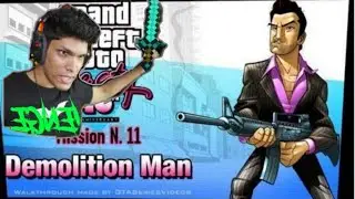 Top 3 YouTuber Complete Demolition Man Mission in gta Vice City And thier Reaction #gtavc #vicecity