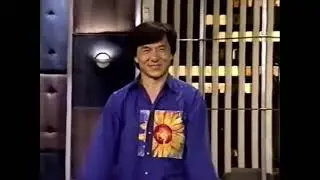 Jackie Chan introduction on Late Night August 15, 1996