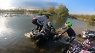 ILS NOIENT LEUR QUAD DANS LA RIVIÈRE 1 PAR 1 !