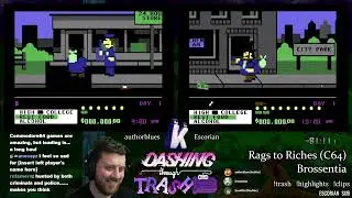 Kusograne Races with @Escorian - Dashing Through Trash (Day 22)