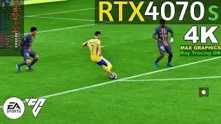 EA SPORTS FC 25 | RTX 4070 SUPER | 4K  MAX GRAPHICS | Ray Tracing ON
