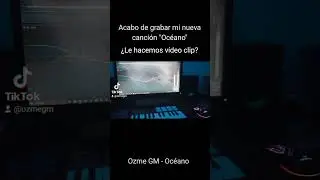 Acabo de grabar nueva canción Océano 🌊 comenta si quieres que tenga un vídeo clip #fypシ #fyp #foryou