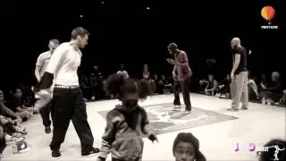 Juste Debout 2013 Germany - TwoFace & Miguel vs Bienio & Temps - Popping semi-final