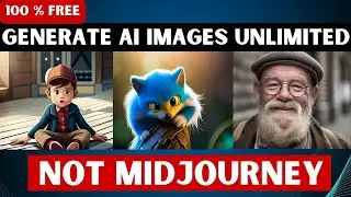 Generate AI Images Unlimited And Free - Not Midjourney
