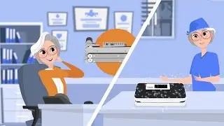 2D animation Entrhal medical video 1