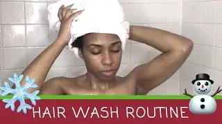 WINTERTIME Wash Day Routine for Type 4 Natural Hair + Moisture Retention