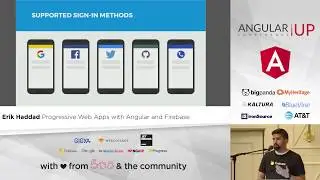 Erik Haddad - Progressive Web Apps with Angular and Firebase | AngularUP 2017