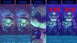 FOXY and FNAF gang singing Sea Shanty PC Edition - 4k