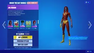 *NEW* ZOMBIE SUPERHERO SKINS! - Fortnite Item Shop! - 10/26/21