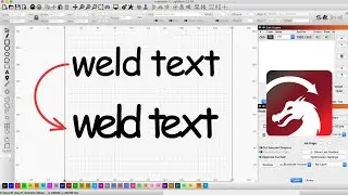 How to Weld Text in Lightburn - Tutorial