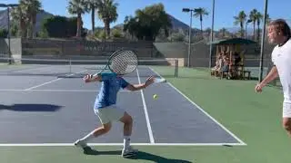 Rafael Pawar Tennis, Age 12 ...summer 2022