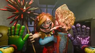How Mr. Delight restrained Miss Delight! (Secret Scene) - Poppy Playtime: Chapter 3