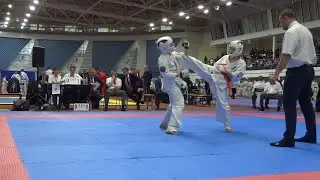 Бой 9. Чаров Андрей (Нижний Новгород, ака) - Монькин Юрий (Санкт-Петербург)