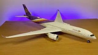 Thai Airways Airbus A350-900XWB Papercraft | Alvarez Papercraft