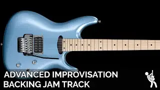 Joe Satriani Guitar Secrets Inspired Backing Jam Track - Advanced Improvising Revisited | 135 BPM