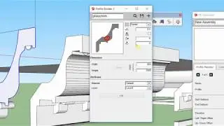 Plugin for Sketchup - Profile builder 2 - Assembler Dialog
