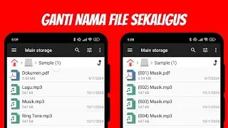 Rename Multiple Files at Once on Android Phone 