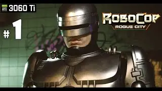 RoboCop: Rogue City - Gameplay Walkthrough Part 1 - FULL DEMO 1080p 