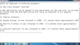 Selenium Tutorial 22: Cross Browser Testing with Selenium