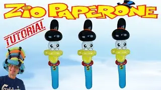 Mouldable balloons Tutorial 96 - Uncle Scrooge -