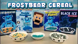 FNAF FrostBear & Black Ice FUNKO Cereal! Five Nights at Freddy's Breakfast
