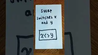 RPN: The Swap Key.  #SwissMicros #HP #DM41X