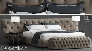 №100. Моделирование кровати 