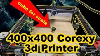I converted my Anycubic Chiron #3dprinter   to a COREXY monster.