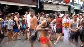 Songkran 2013 Patong Phuket filmed with Nikon Coolpix AW 100