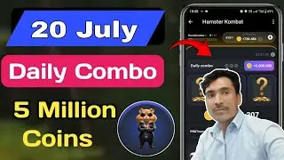 Hamster kombat 20 July daily combo card | Hamster kombat 21 july combo daily card |combo daily