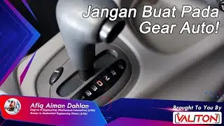 5 Pantang Gear Automatik