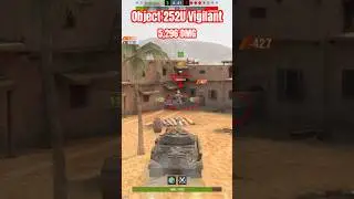 [5,296DMG] Object 252U Vigilant #wotbliz #worloftanksblitz #wotb #вотблиц #shortswotb #mobilegame