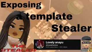 The Template ￼Stealer (Exposing a YouTuber For Stealing People’s CapCut Templates | Exposing epi 1