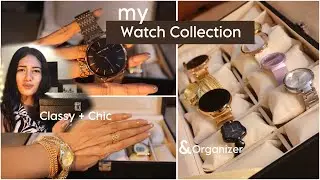 My Watch Collection and How I organize them ⌚️✨ !! Amazon Watch Haul~ Charchita Sarma