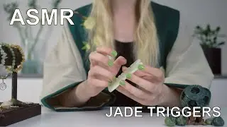ASMR 1 Hour Jade Stone Triggers - No Talking