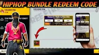 New Hip Hop Bundle Redeem Code|Free Fire New Redeem Code Of Hip Hop Bundle|Redeem Code Free Fire|
